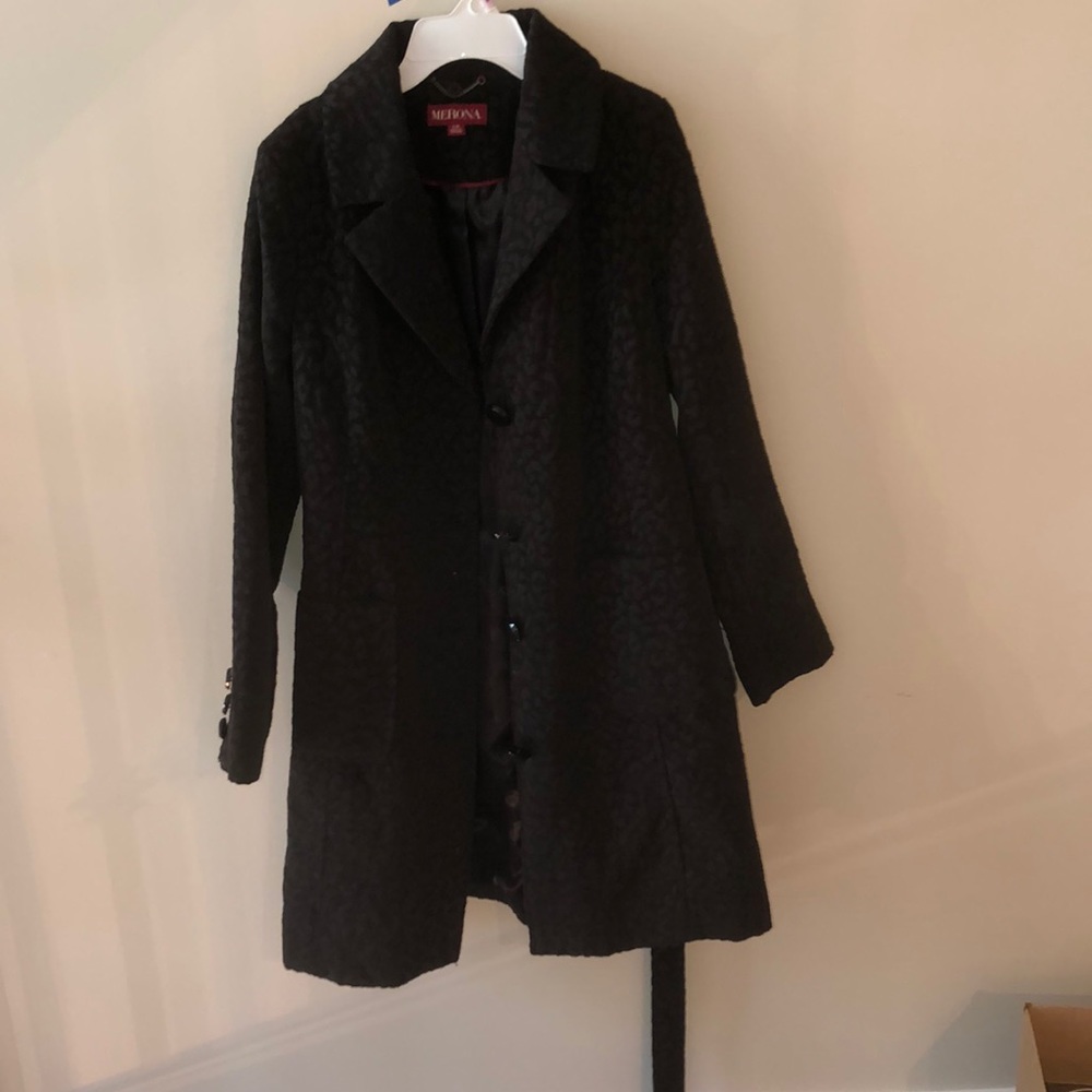 cheetah print coat